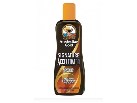AUSTRALIAN GOLD kremas deginimuisi soliariume, SIGNATURE ACCELERATOR 250 ml.